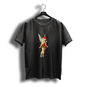 Tinker Bell Christmas Santa Hat Holiday T-Shirt