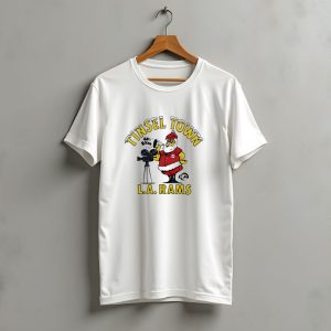 Tinsel Town L Akids T-Shirt Frams Santa Christmas T-Shirt