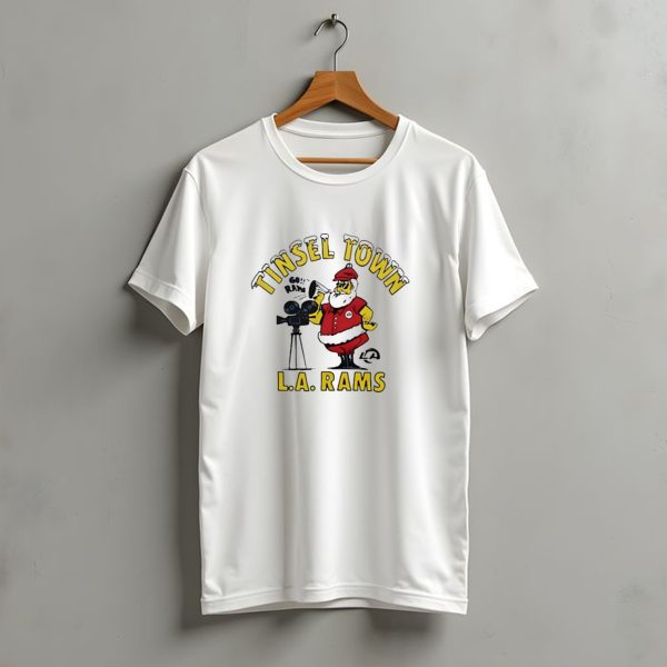 Tinsel Town L Akids t shirt fRams Santa Christmas T Shirt t shirt 1