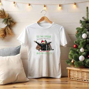 Tis The Season Wishing You A Merry Christmas With Love From Bon Jovi T-Shirt