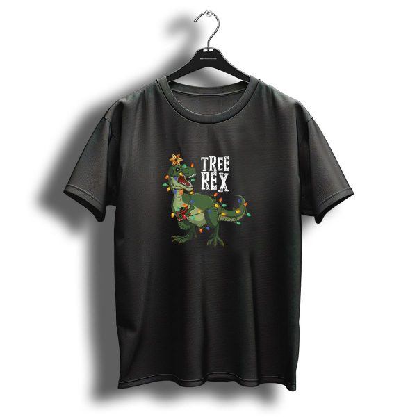 Tree Rex Cute Dinosaur Christmas Holiday T Shirt 1 t shirt 1