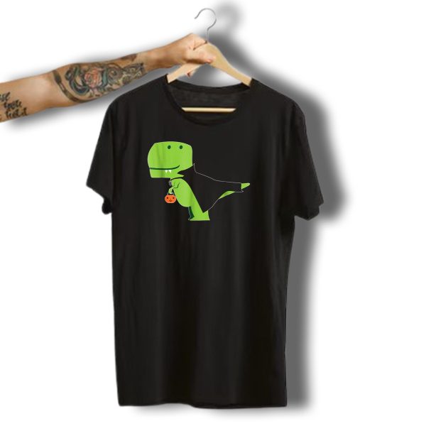 Trex Vampire Halloween Dinosaur Funny T Shirt t shirt 1