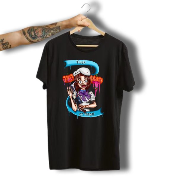 Trick Or Treat Rena Ryuuguu Halloween Pumpkin Cleaver T Shirt t shirt 1