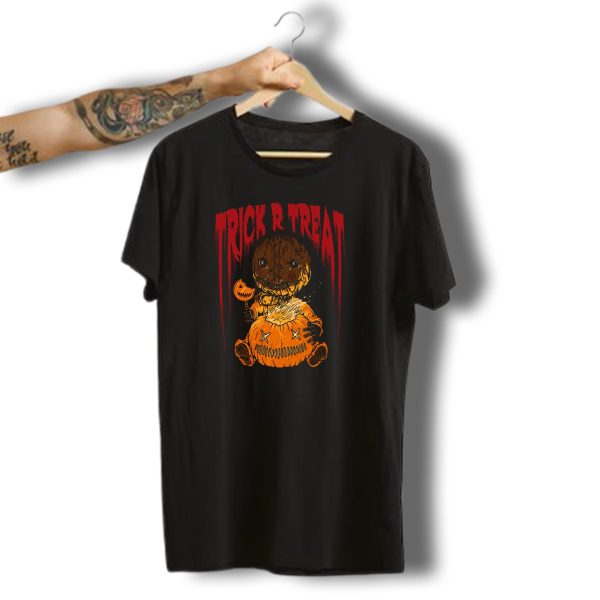 Trick R Treat Sam Pumpkin Horror Halloween T Shirt t shirt 1