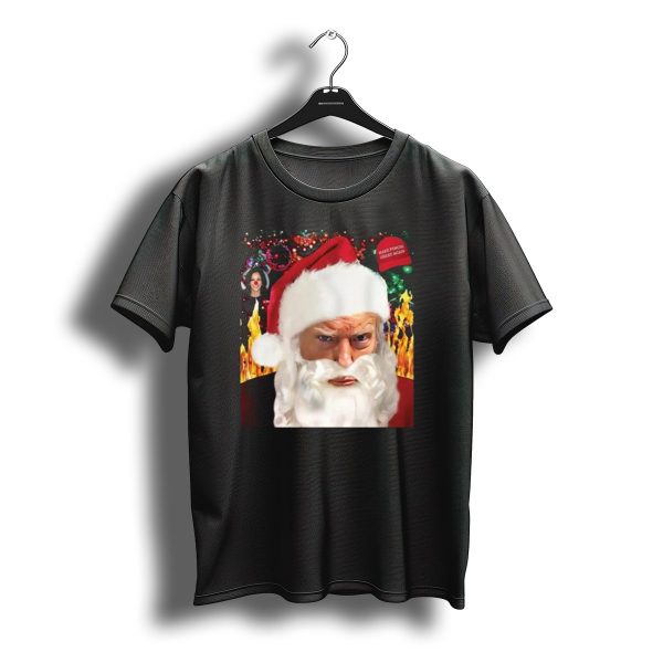 Trump Santa 2025 Make America Great Again Christmas T Shirt t shirt 1