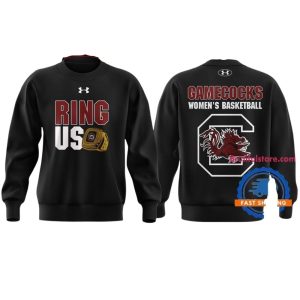 Us Ring South Carolina Gamecocks Womens Basketball All-Over Print Sweatshirt