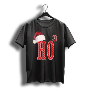 Ugly Christmas Santa Hat Ho Ho‚≥ T-Shirt