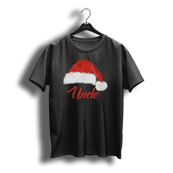 Uncle Christmas Santa Claus Hat T Shirt t shirt 1