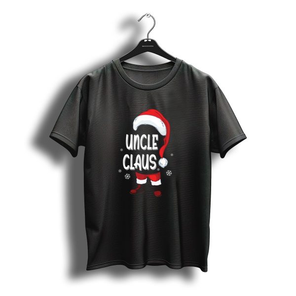 Uncle Claus Santa Dancing Around Snowflakes Merry Christmas T Shirt t shirt 1