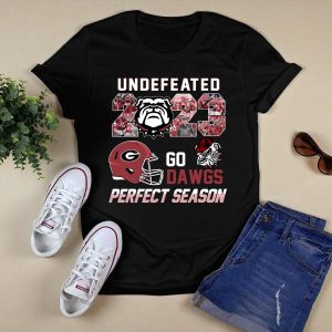 Undefeated 2023 Go Dawgs Perfect Season Shirt