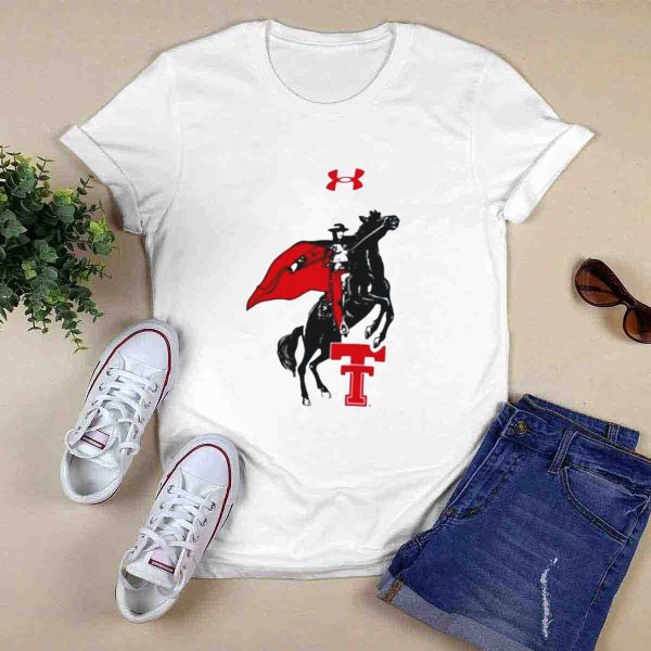 Under Armour Texas Tech Red Raiders Throwback Performance Cotton T Shirt 0