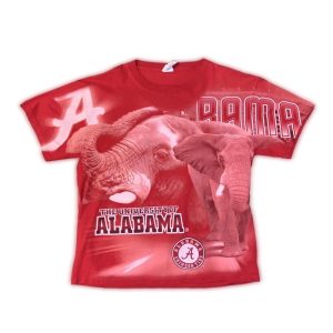University Of Alabama Crimson Tide All-over Print T-Shirt