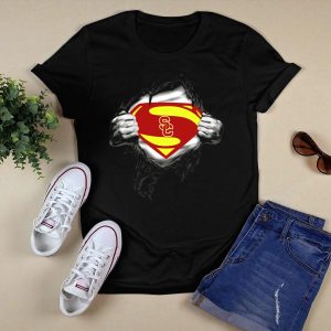 Usc Trojans Superman Logo Tearaway T-Shirt