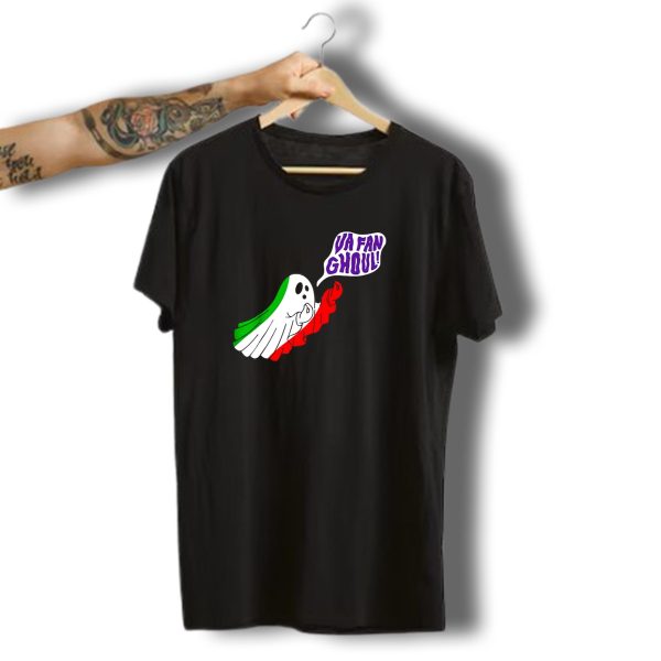 Va Fan Ghoul Ghost With Italian Flag Colors Halloween T Shirt t shirt 1