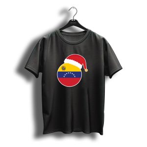 Venezuela Flag Christmas Santa Hat T-Shirt