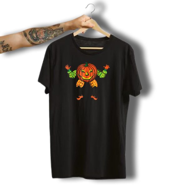 Vintage Halloween Beistle Pumpkin Goblin Costume T Shirt t shirt 1