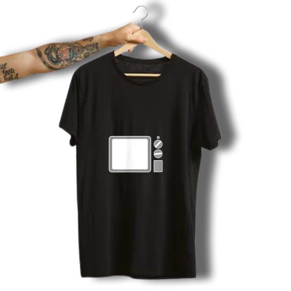 Vintage Television Last Minute Halloween Costume Retro Tv T Shirt 1 t shirt 1