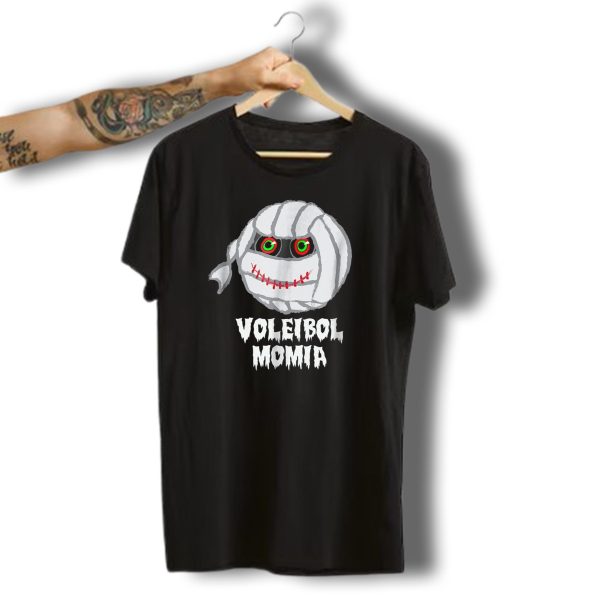Voleibol Momia Funny Mummy Volleyball Halloween T Shirt t shirt 1