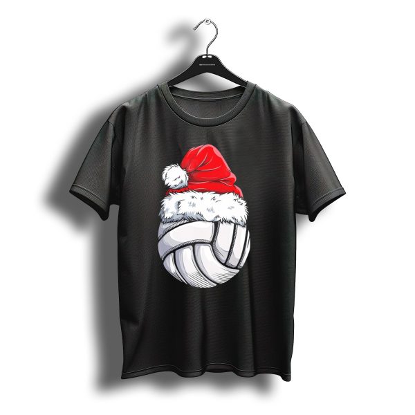 Volleyball Santa Hat Christmas Ball T Shirt t shirt 1