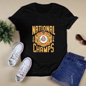 Wwe X Ohio State Buckeyes National Champs 2024 T Shirt