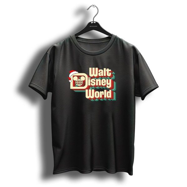 Walt Disney World Christmas Mickey Ears Santa Hat T Shirt 1 t shirt 1