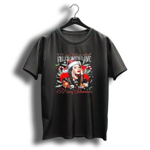 Warm Christmas Wishes Filled With Love Merry Selenamas T-Shirt