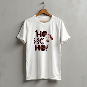Washington Commanders Christmas Santa Ho Ho Ho T-Shirt