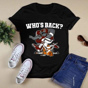 Whos Back Texas Longhorn Vs Alabama Crimson Tide Football Showdown T Shirt