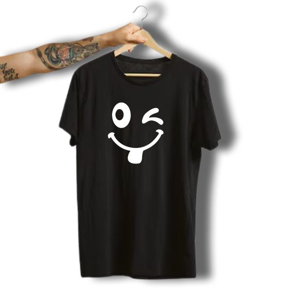 Winking Ghost Funny Halloween Costume Party Face T Shirt t shirt 1