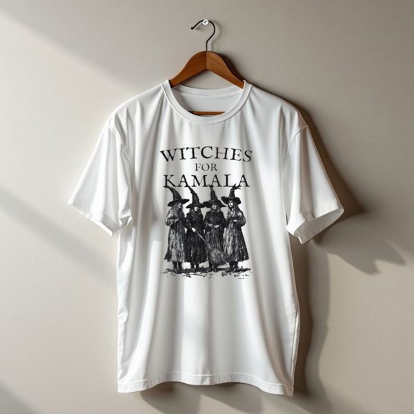 Witches For Kamala Halloween Kamala Harris 2024 President Gothic t shirt 1