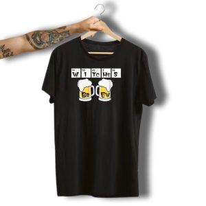 Witches Periodic Table Halloween Brew Beers T-Shirt