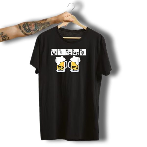 Witches Periodic Table Halloween Brew Beers T Shirt 1 t shirt 1