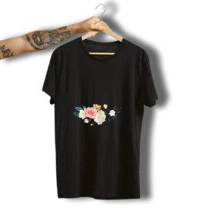 Witchy Mama Halloween Mom Mama Roses Floral T-Shirt