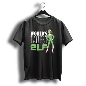 Worlds Tallest Elf Matching Group Christmas T-Shirt