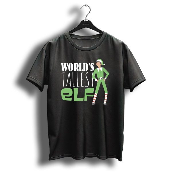 Worlds Tallest Elf Matching Group Christmas T Shirt 1 t shirt 1