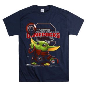 Yoda South Carolina Gamecocks Football Logo Balloon T-Shirt