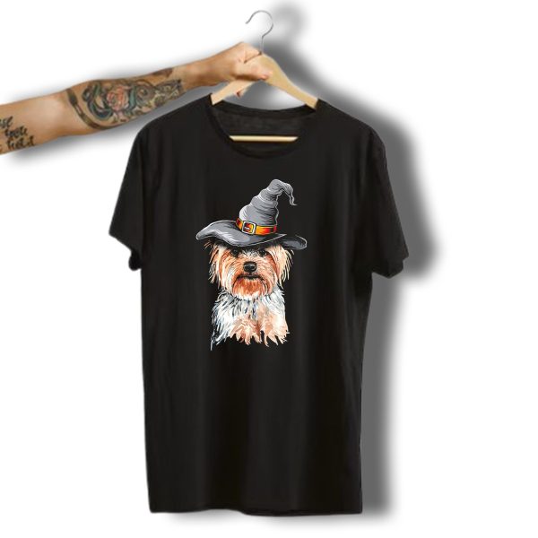 Yorkshire Terrier Witch Halloween Costume Ideas T Shirt 1 t shirt 1