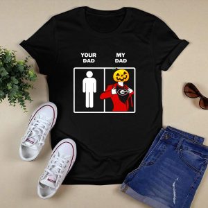 Your Dad My Dad Georgia Bulldogs Football Halloween T Shirt