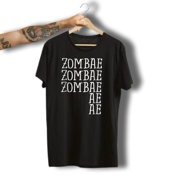 Zombae Repeated Funny Zombies Zombae Halloween Costume T Shirt t shirt 1