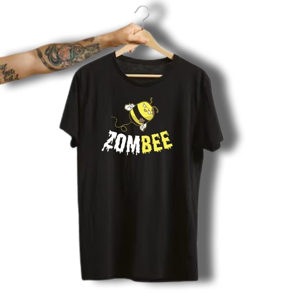 Zombee Funny Bee Zombie Halloween Beekeeper T Shirt t shirt 1