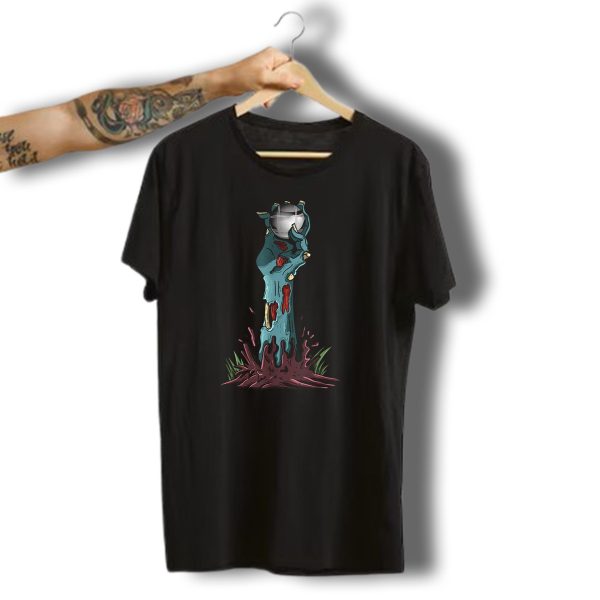 Zombie Hands Petanque Funny Halloween Horror Scary T Shirt t shirt 1 1