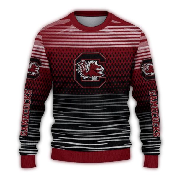 custom-south-carolina-gamecocks-diamond-mesh-sweater-best-selling custom south carolina gamecocks diamond mesh sweater best selling