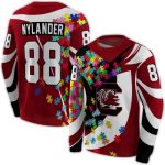 Personalized South Carolina Gamecocks Puzzle Pieces All-Over Print Sweatshirt