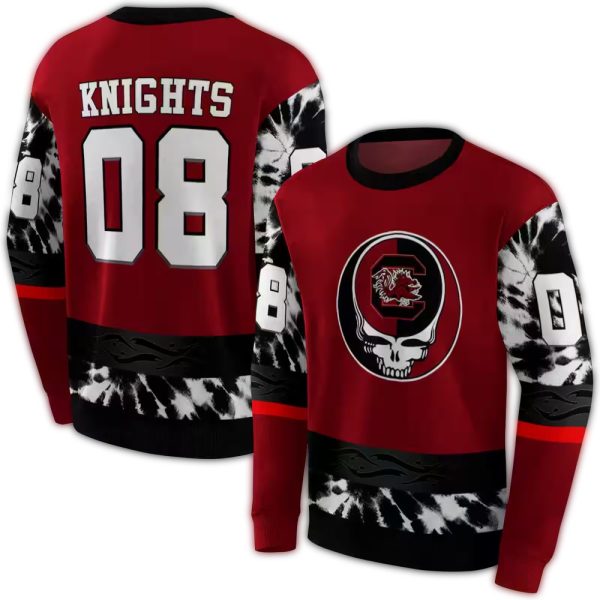 personalized-south-carolina-gamecocks-grateful-vibes-garnet-hoodie-premium-grade personalized south carolina gamecocks grateful vibes garnet hoodie premium grade