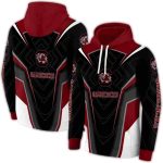 South Carolina Gamecocks Futuristic Pattern All-Over Print Hoodie
