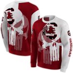 South Carolina Gamecocks Graphic Punisher All-Over Print Sweatshirt