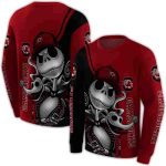 South Carolina Gamecocks Jack Skellington All-Over Print Sweatshirt