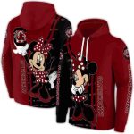 South Carolina Gamecocks Minnie Mouse All-Over Print Hoodie