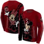 South Carolina Gamecocks Minnie Mouse All-Over Print Sweatshirt